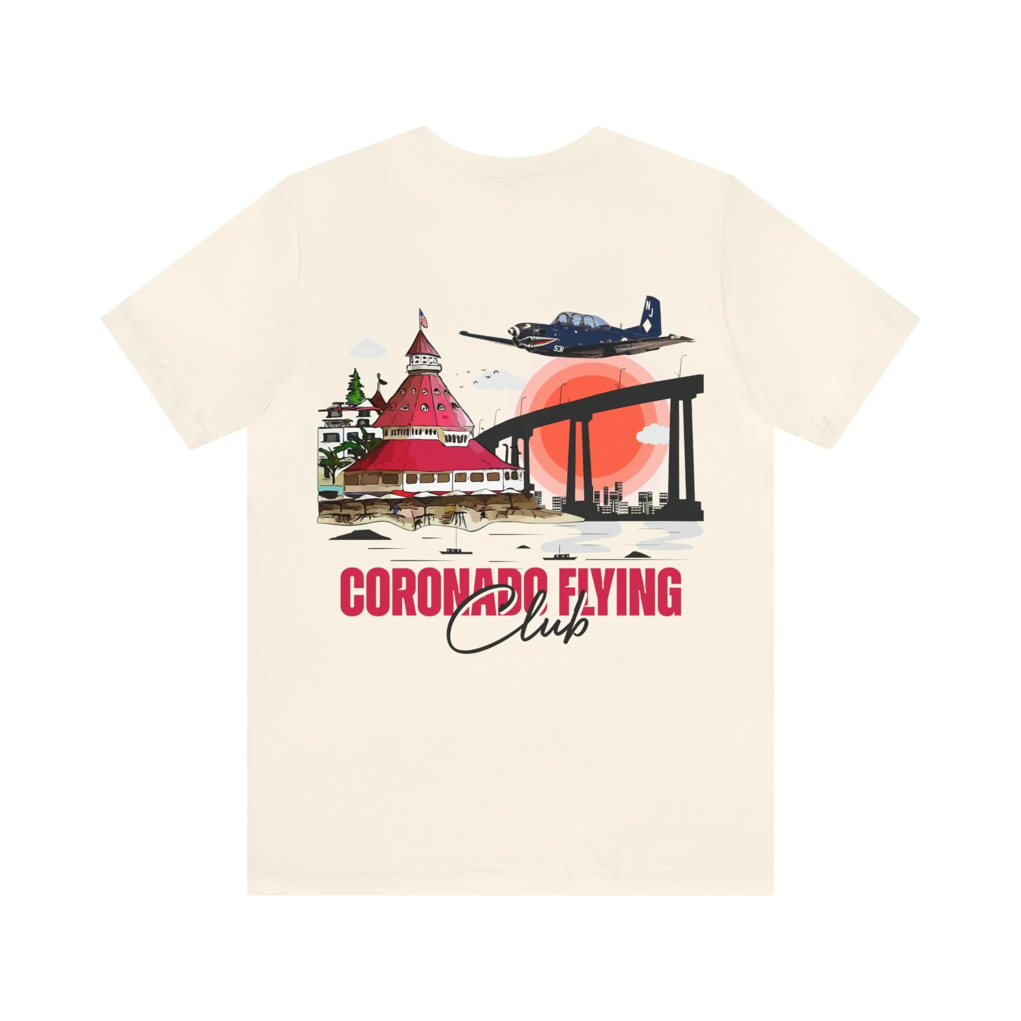 T-34C Coronado Flying Club (Light Colors) Tee