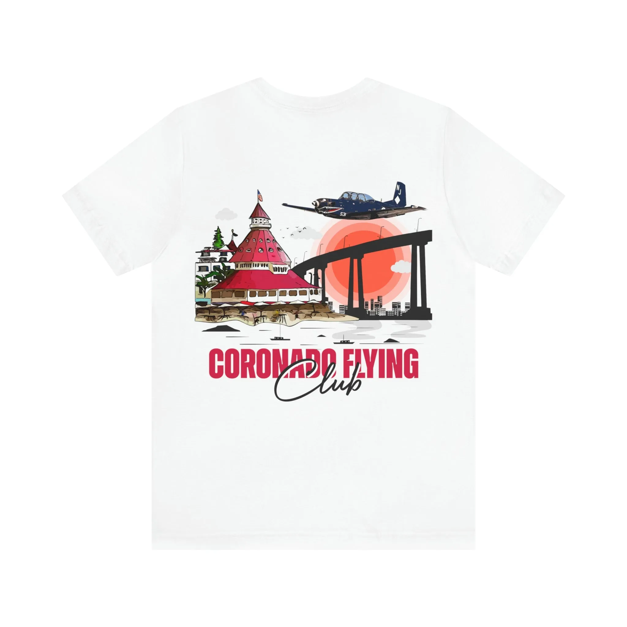 T-34C Coronado Flying Club (Light Colors) Tee