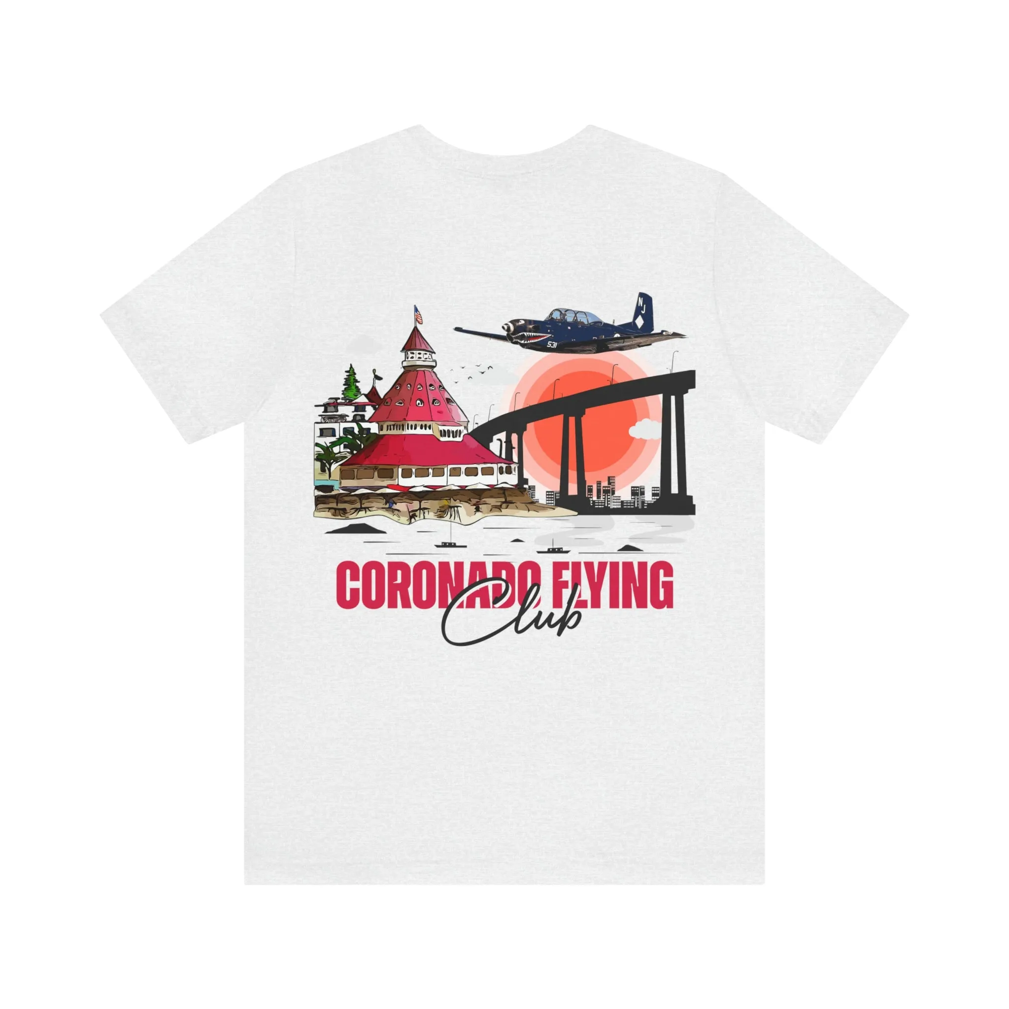 T-34C Coronado Flying Club (Light Colors) Tee