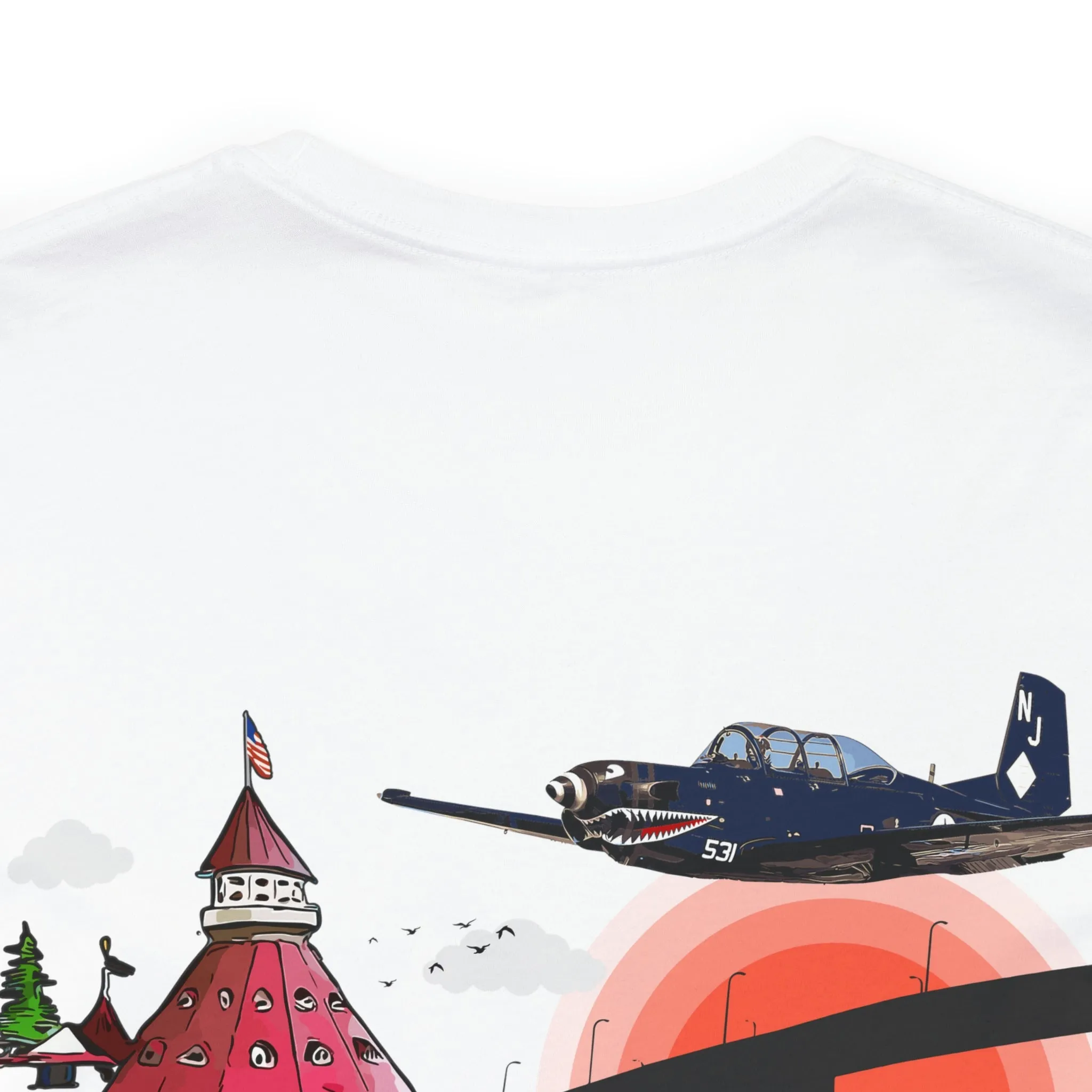 T-34C Coronado Flying Club (Light Colors) Tee