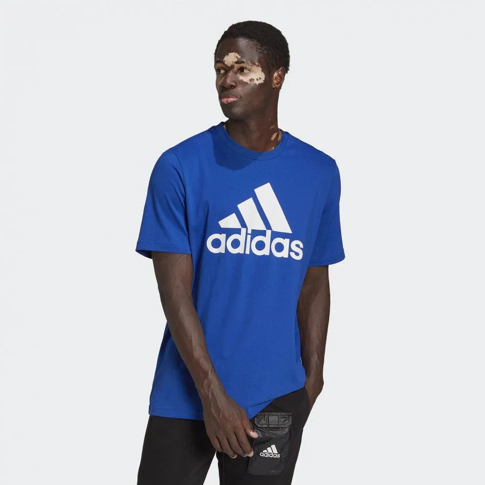 T-SHIRT ADIDAS UOMO MAGLIA TRAINING FITNESS SPORT BLU