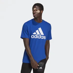 T-SHIRT ADIDAS UOMO MAGLIA TRAINING FITNESS SPORT BLU