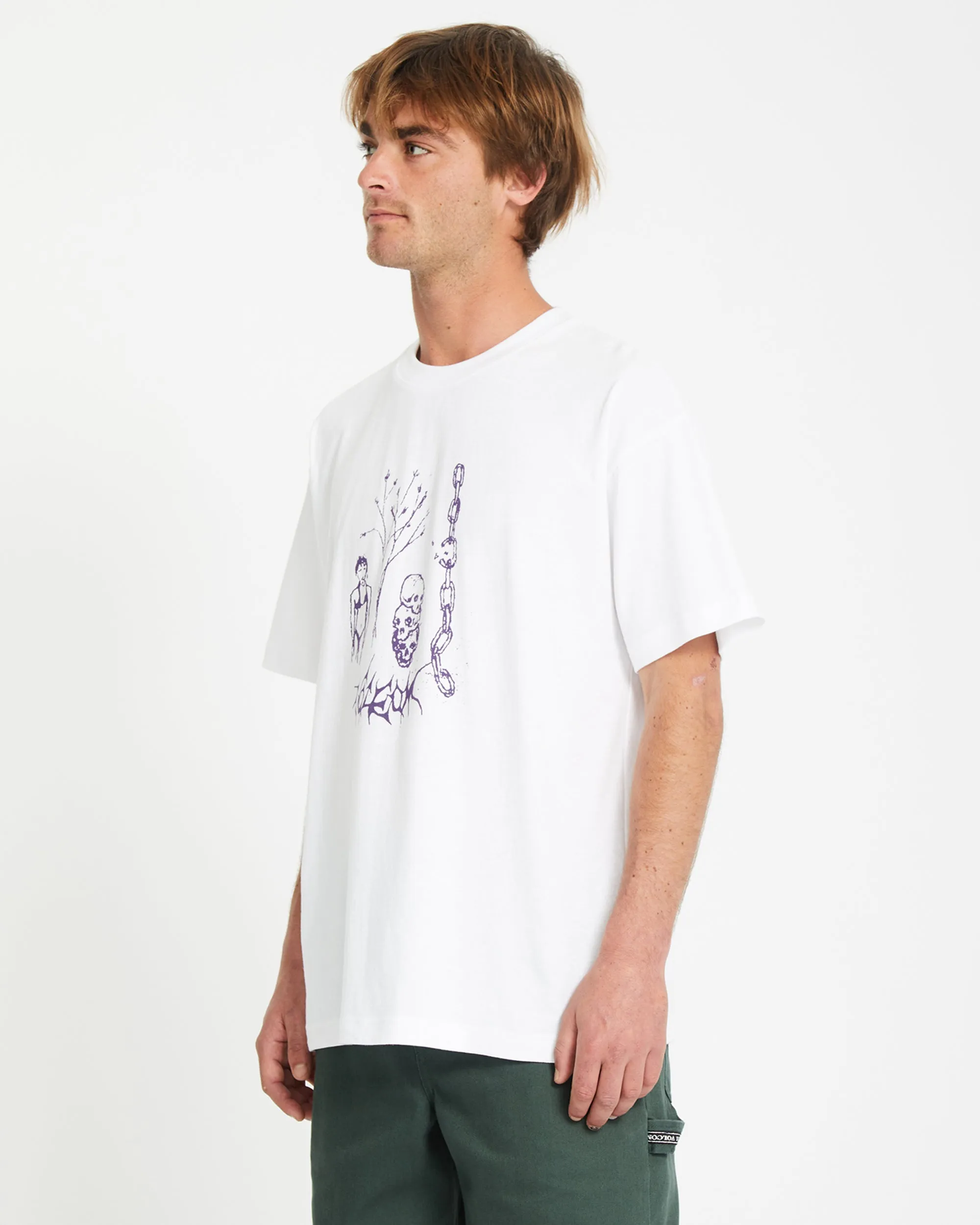 T-shirt Poetic Dess - WHITE