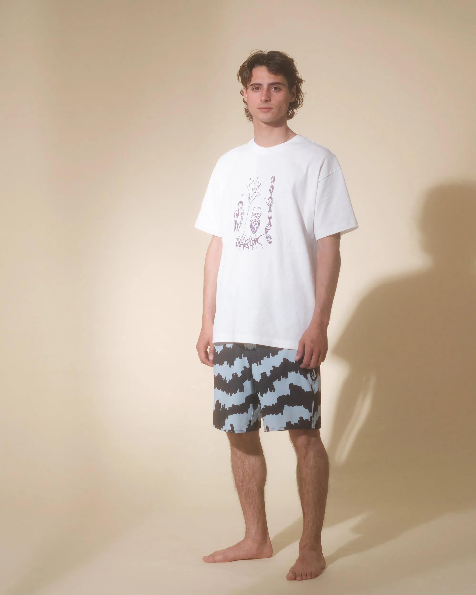 T-shirt Poetic Dess - WHITE