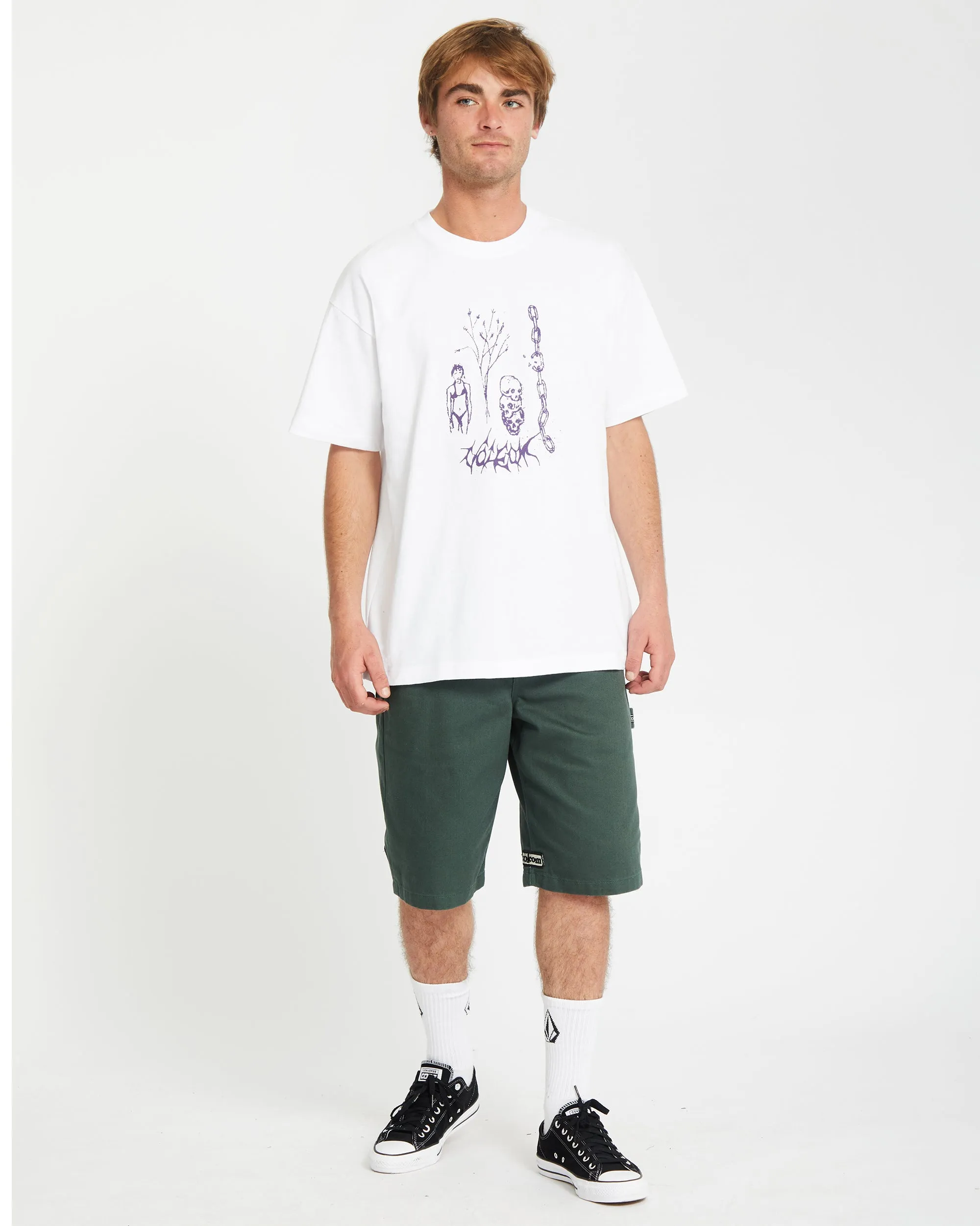 T-shirt Poetic Dess - WHITE