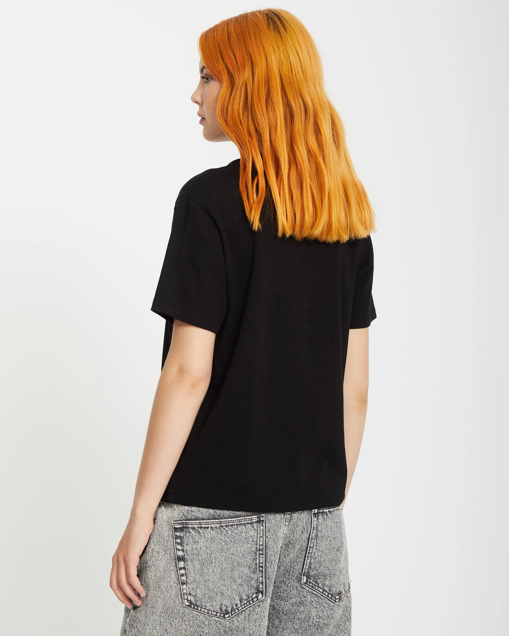 T-shirt Radical Daze Up - BLACK