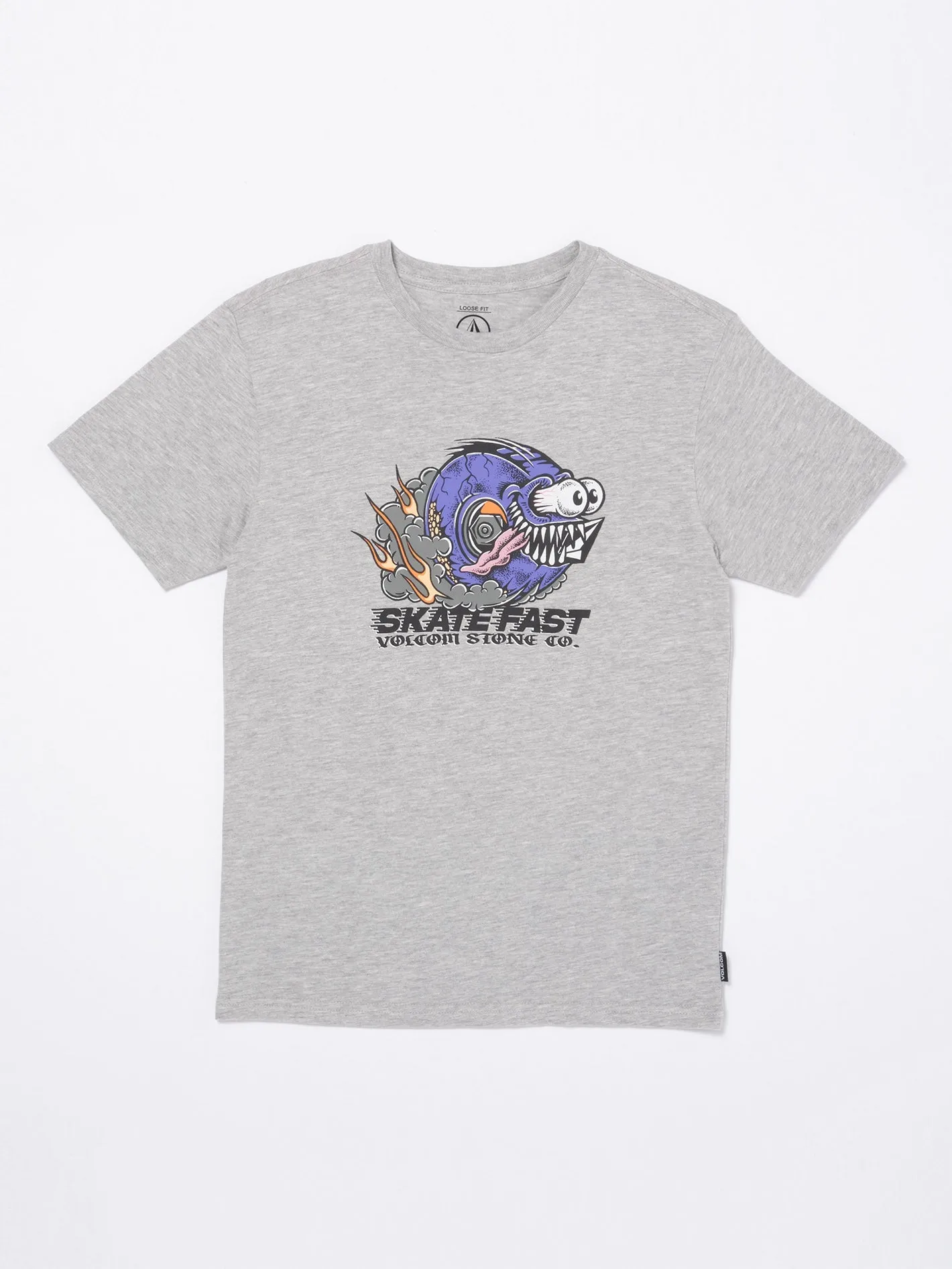T-shirt Skate Fast - HEATHER GREY - (ENFANT)
