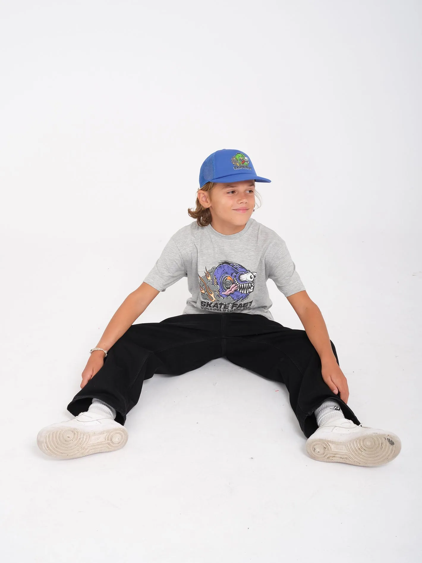 T-shirt Skate Fast - HEATHER GREY - (ENFANT)