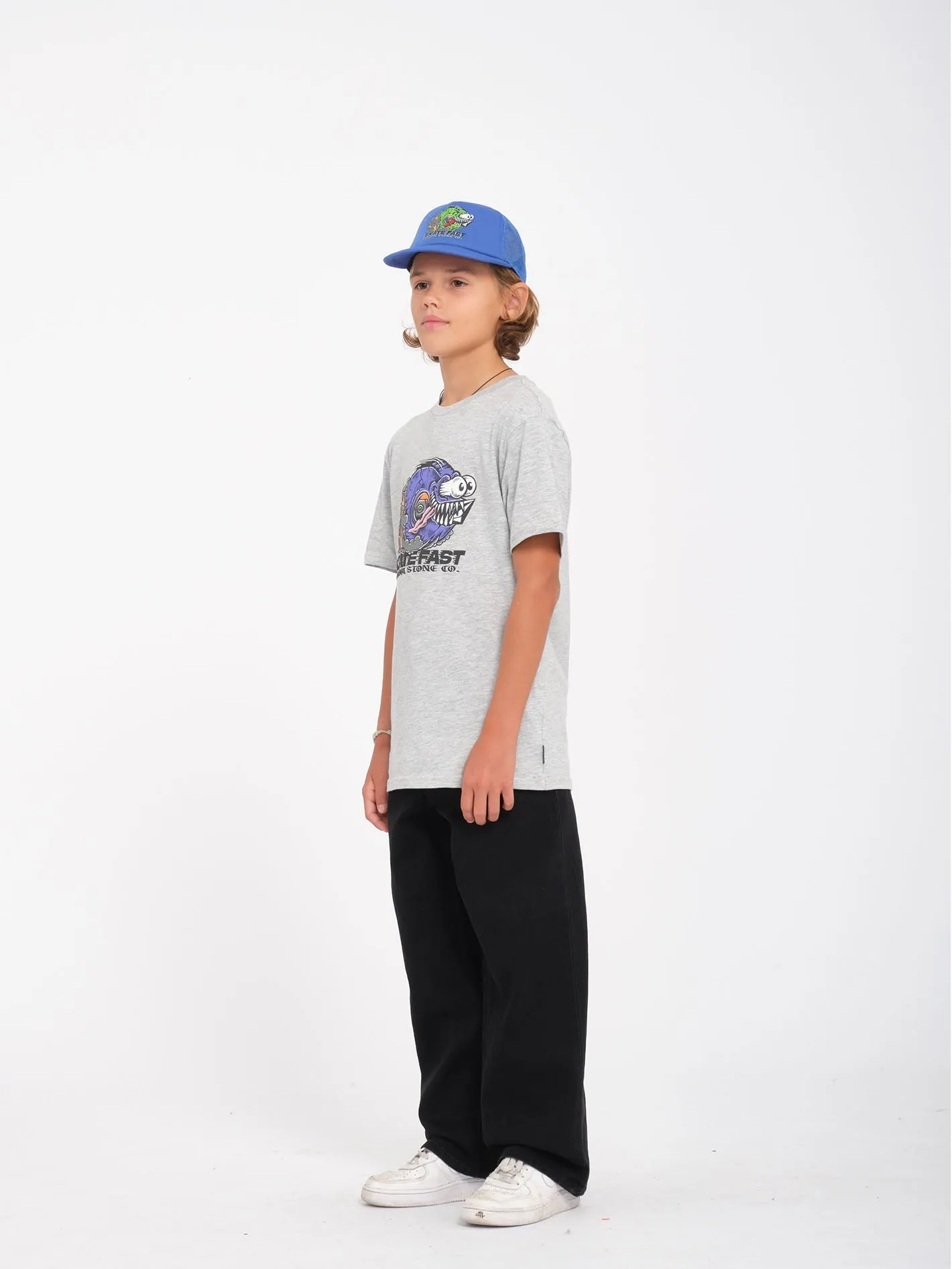 T-shirt Skate Fast - HEATHER GREY - (ENFANT)