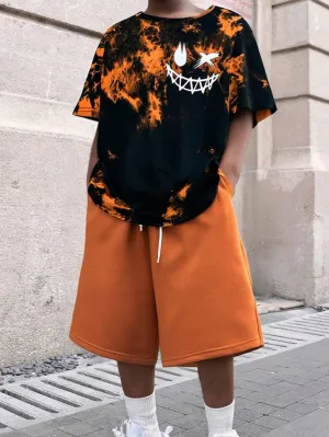 T-shirt streetwear| Boy Summer Sports Streetwear T-Shirt