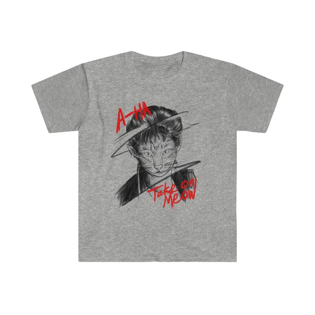 Take on Meow T-Shirt on Softstyle