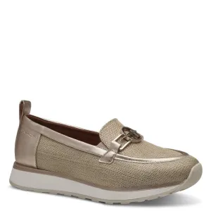 Tamaris Womens Gold Slip-on Shoes 1-24750-44