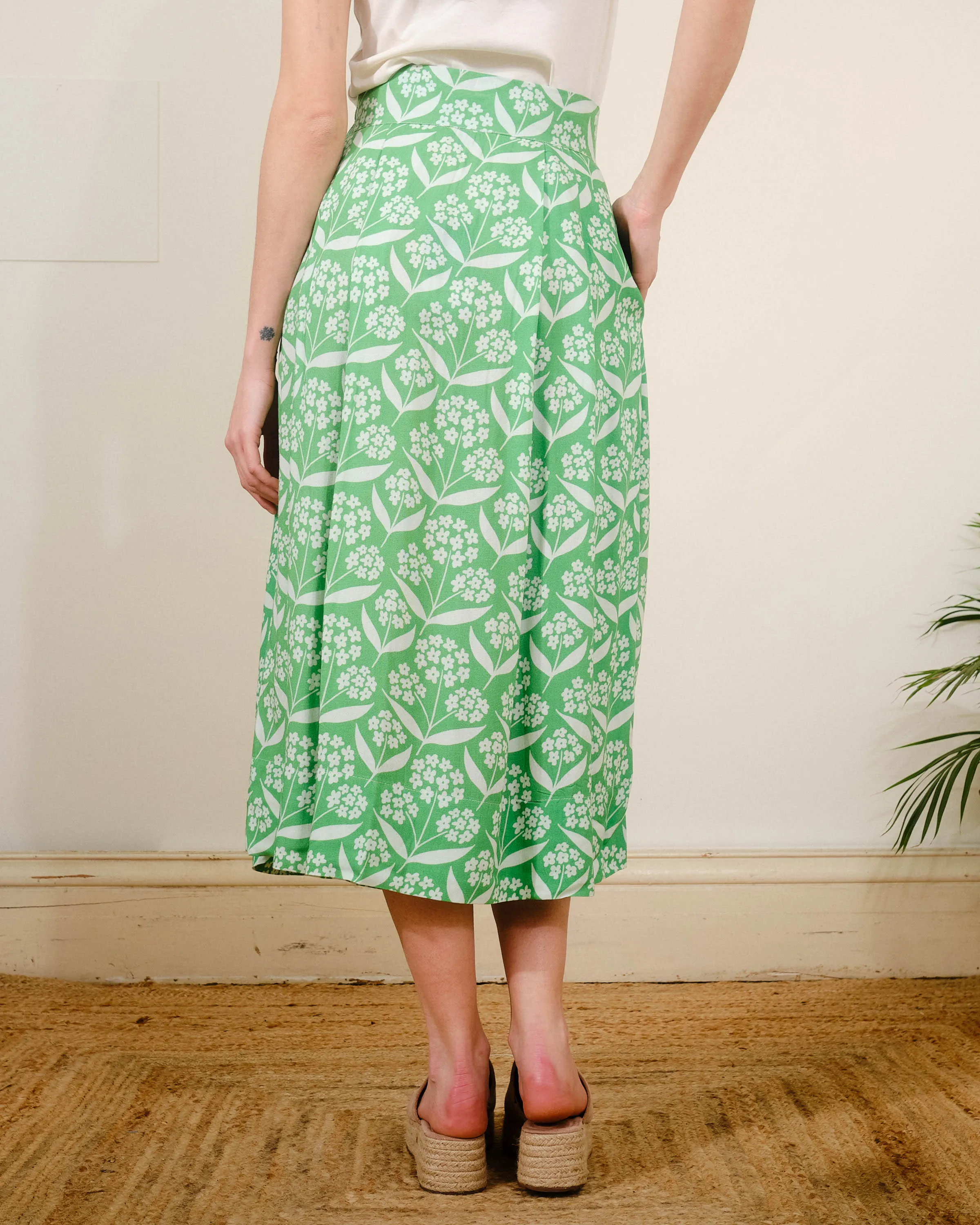 Taylor Skirt in Phlox Print