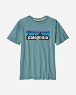 Teen Cotton P-6 Logo T-Shirt - Upwell Blue