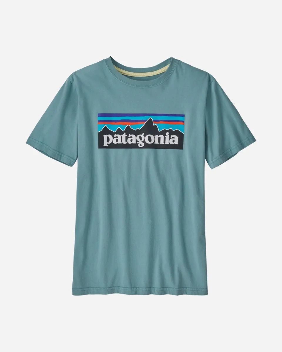 Teen Cotton P-6 Logo T-Shirt - Upwell Blue