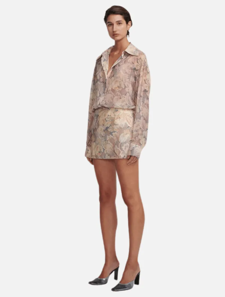 Teller Mini Skirt - Antique Floral