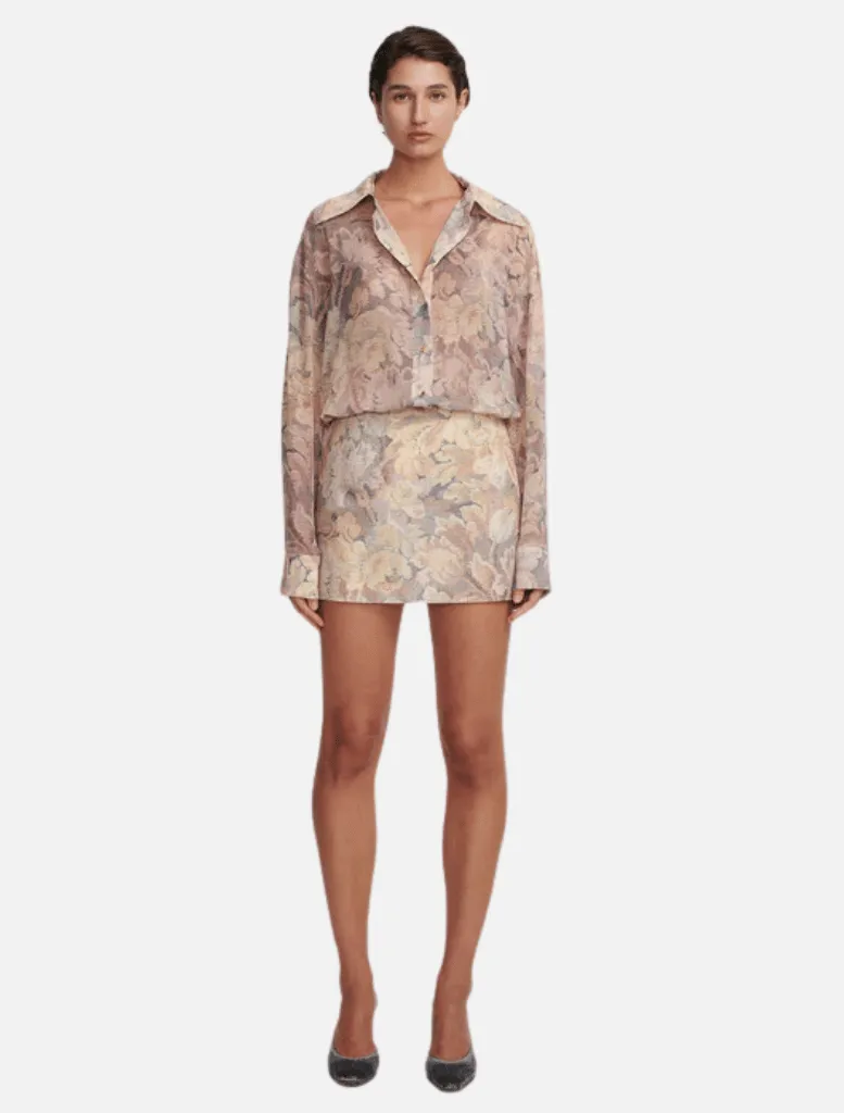 Teller Mini Skirt - Antique Floral