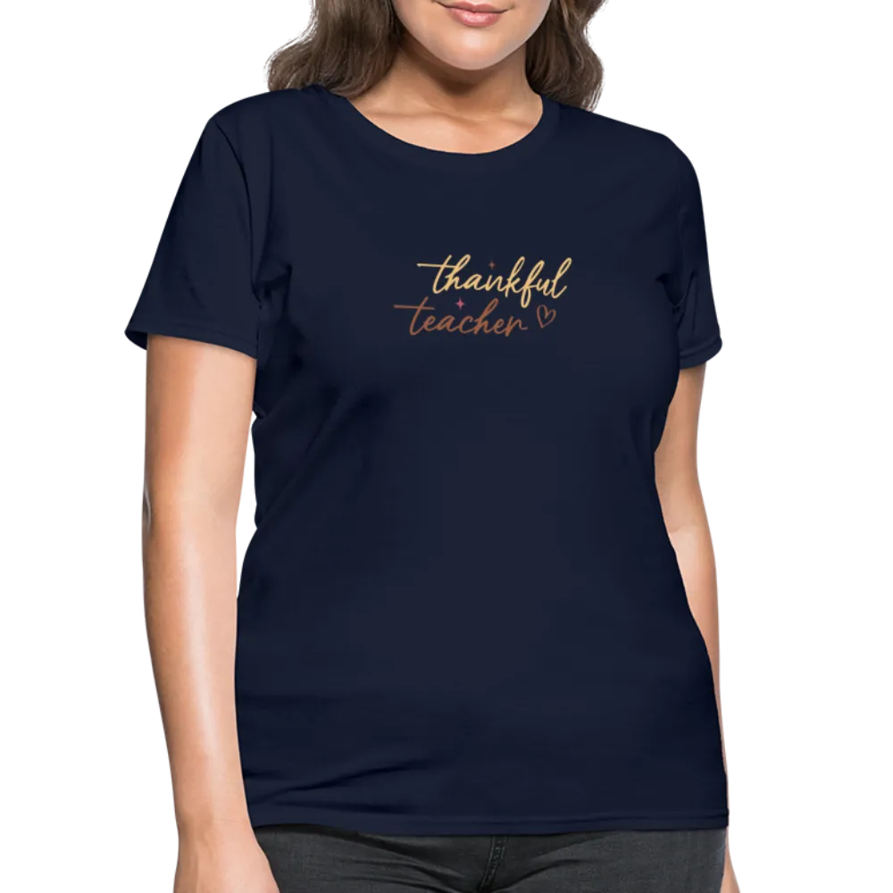 “Thankful Teacher”-Women's T-Shirt