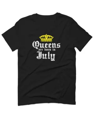 The Best Birthday Gift Queens are Born in July For men T Shirt