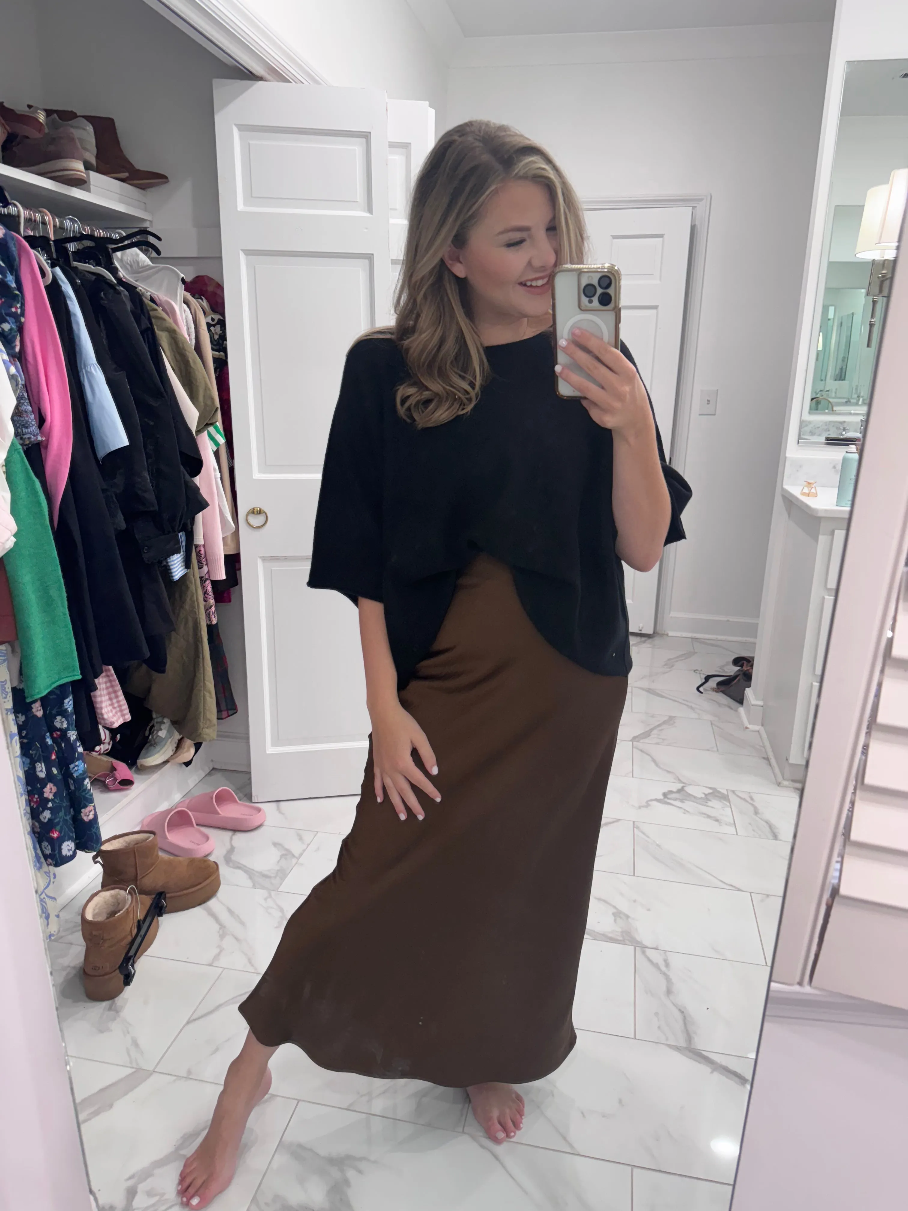 The Lucille Skirt - Brown