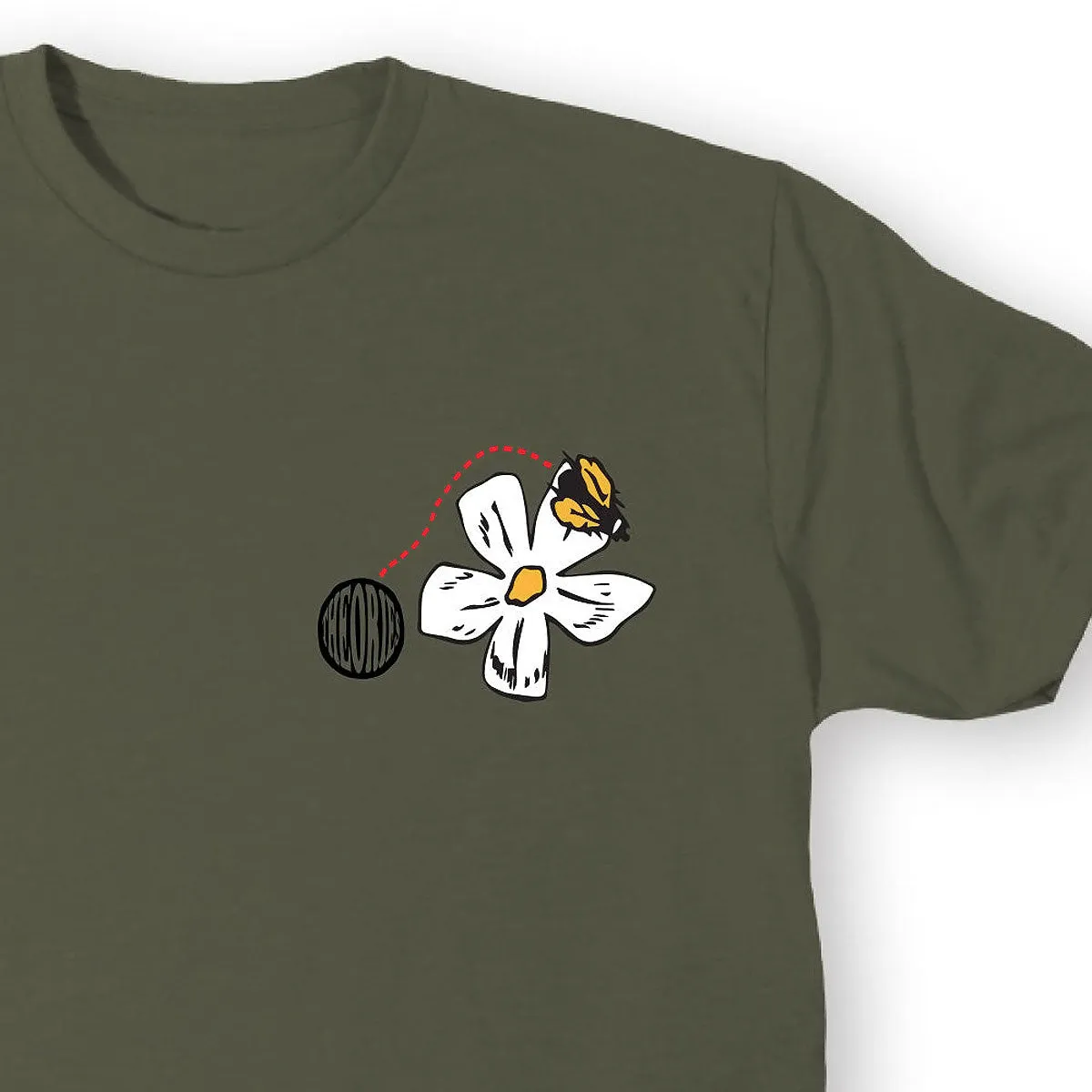 Theories Pollinate T-Shirt - Olive
