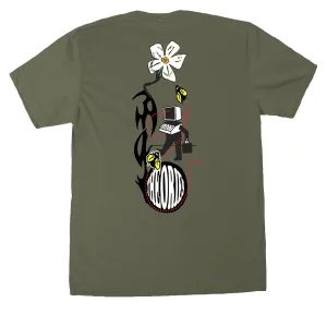 Theories Pollinate T-Shirt - Olive
