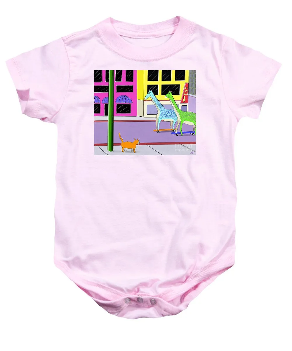 There Were Two Giraffes - Baby Onesie