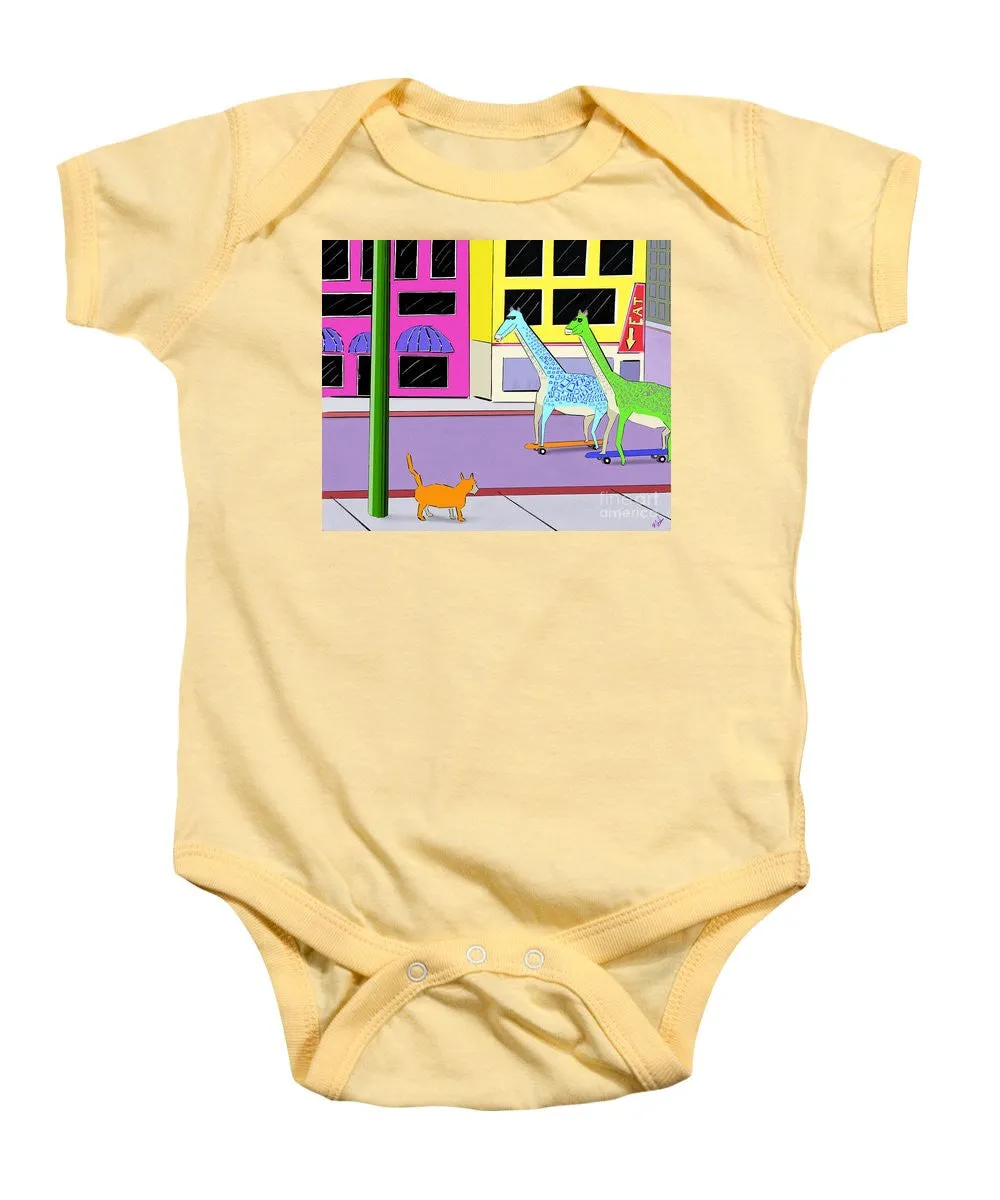 There Were Two Giraffes - Baby Onesie