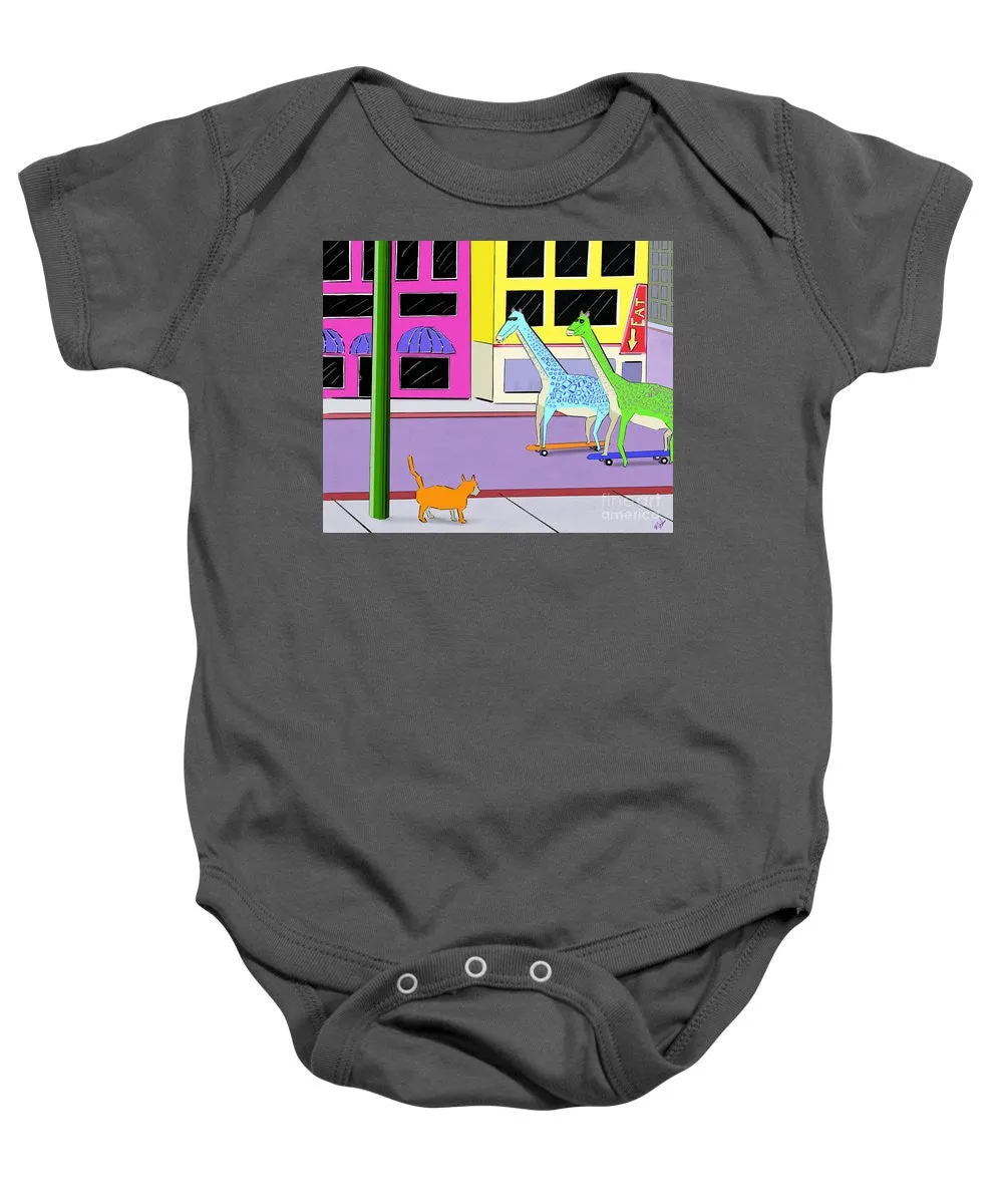 There Were Two Giraffes - Baby Onesie