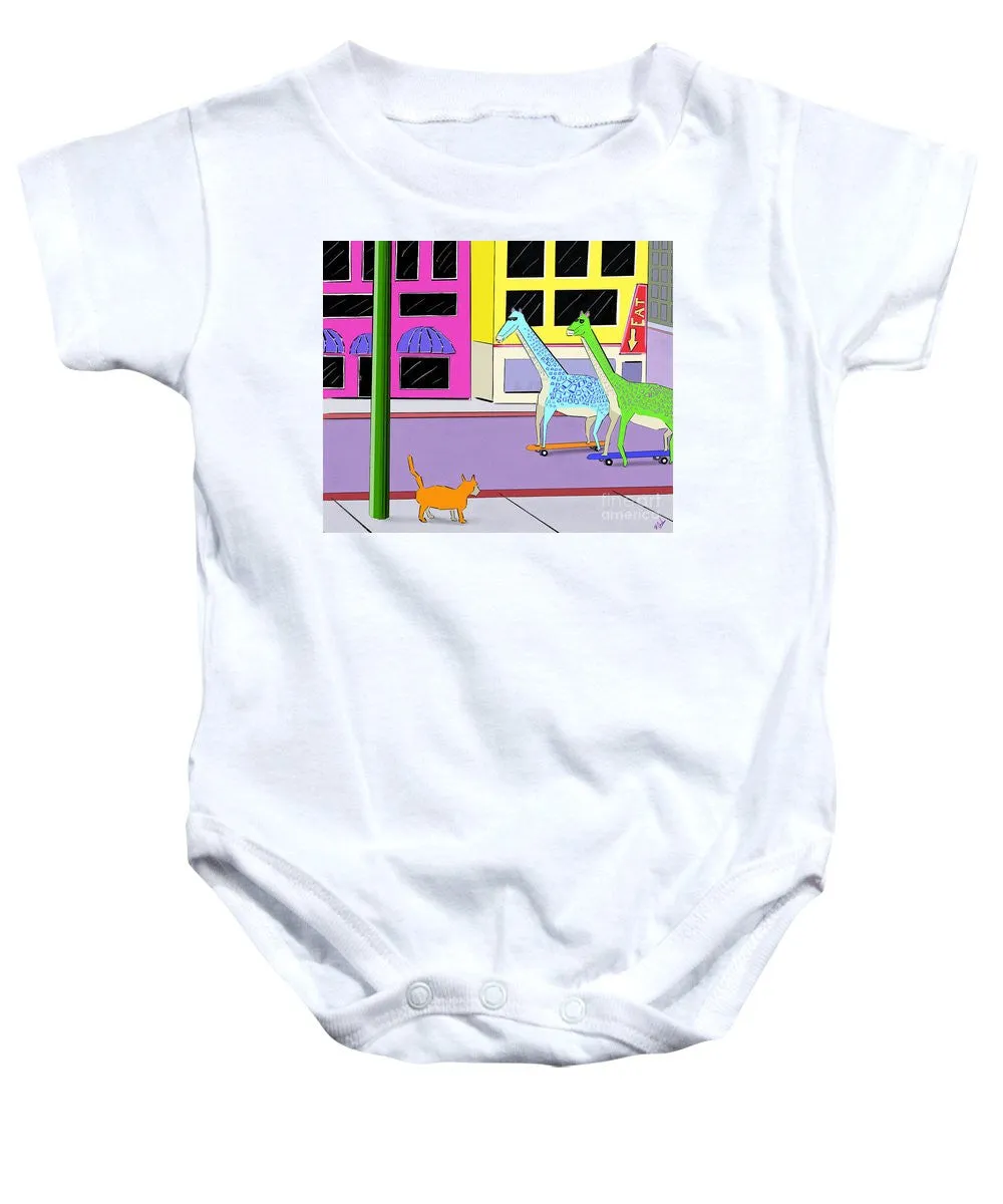 There Were Two Giraffes - Baby Onesie
