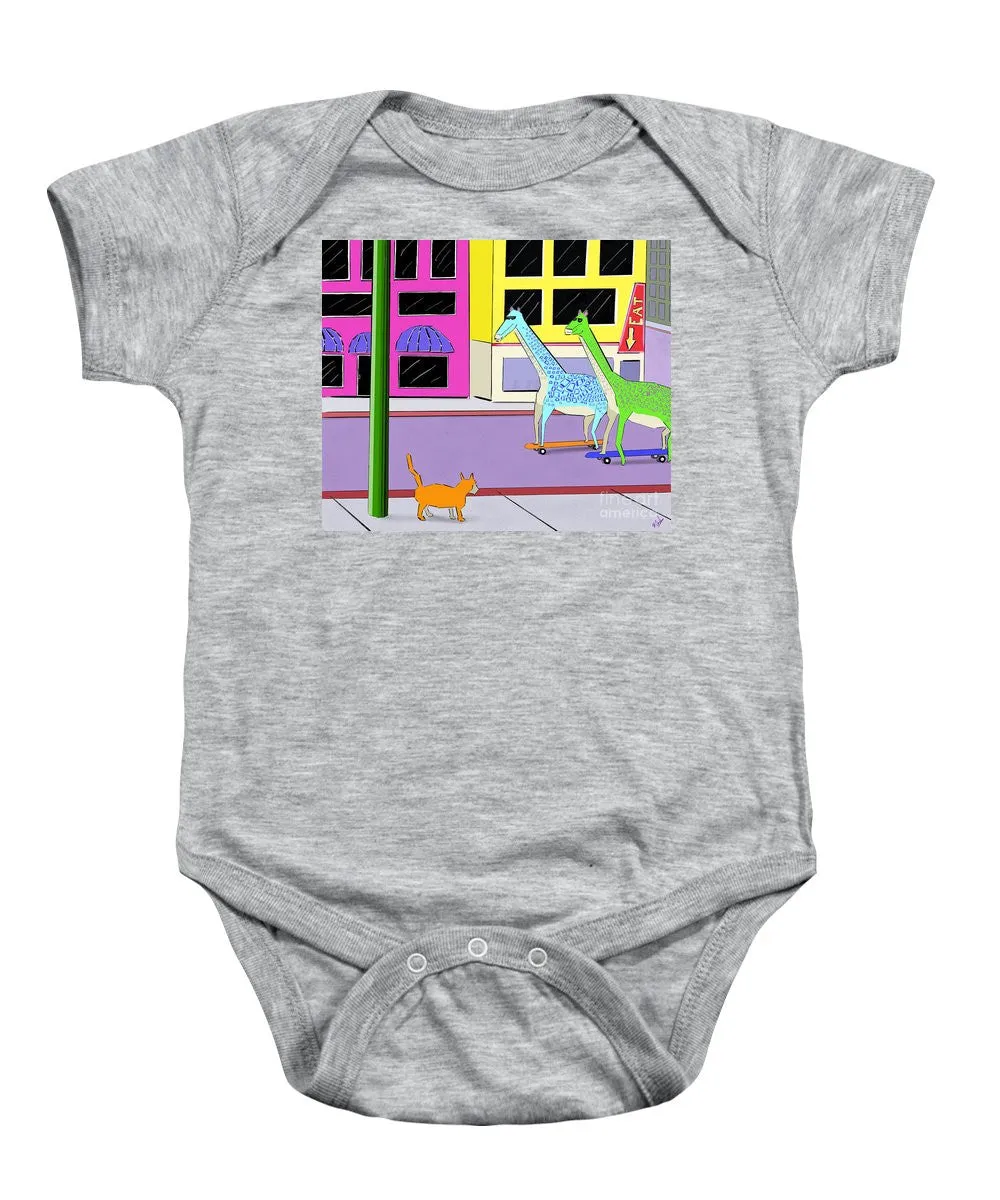 There Were Two Giraffes - Baby Onesie