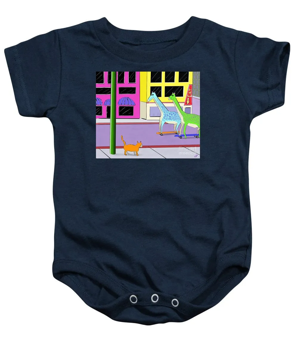 There Were Two Giraffes - Baby Onesie