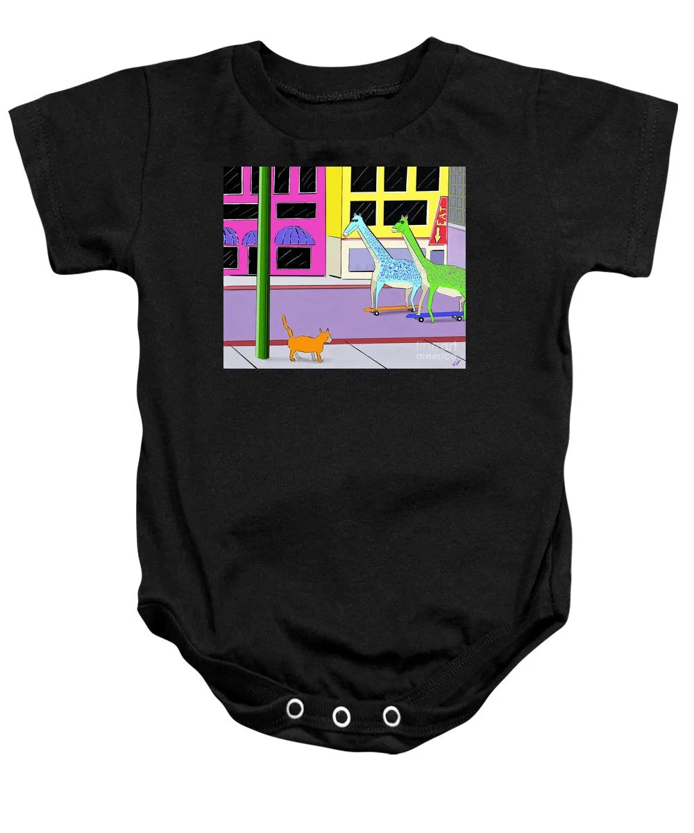 There Were Two Giraffes - Baby Onesie