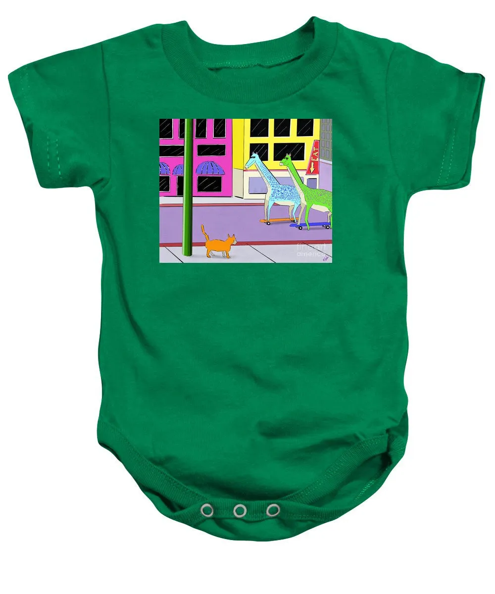 There Were Two Giraffes - Baby Onesie