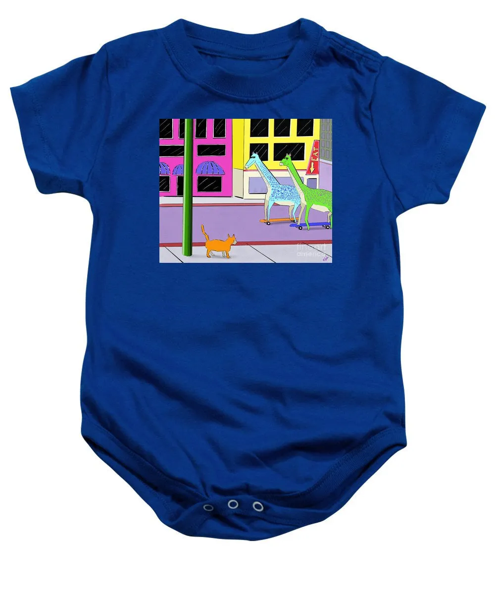 There Were Two Giraffes - Baby Onesie