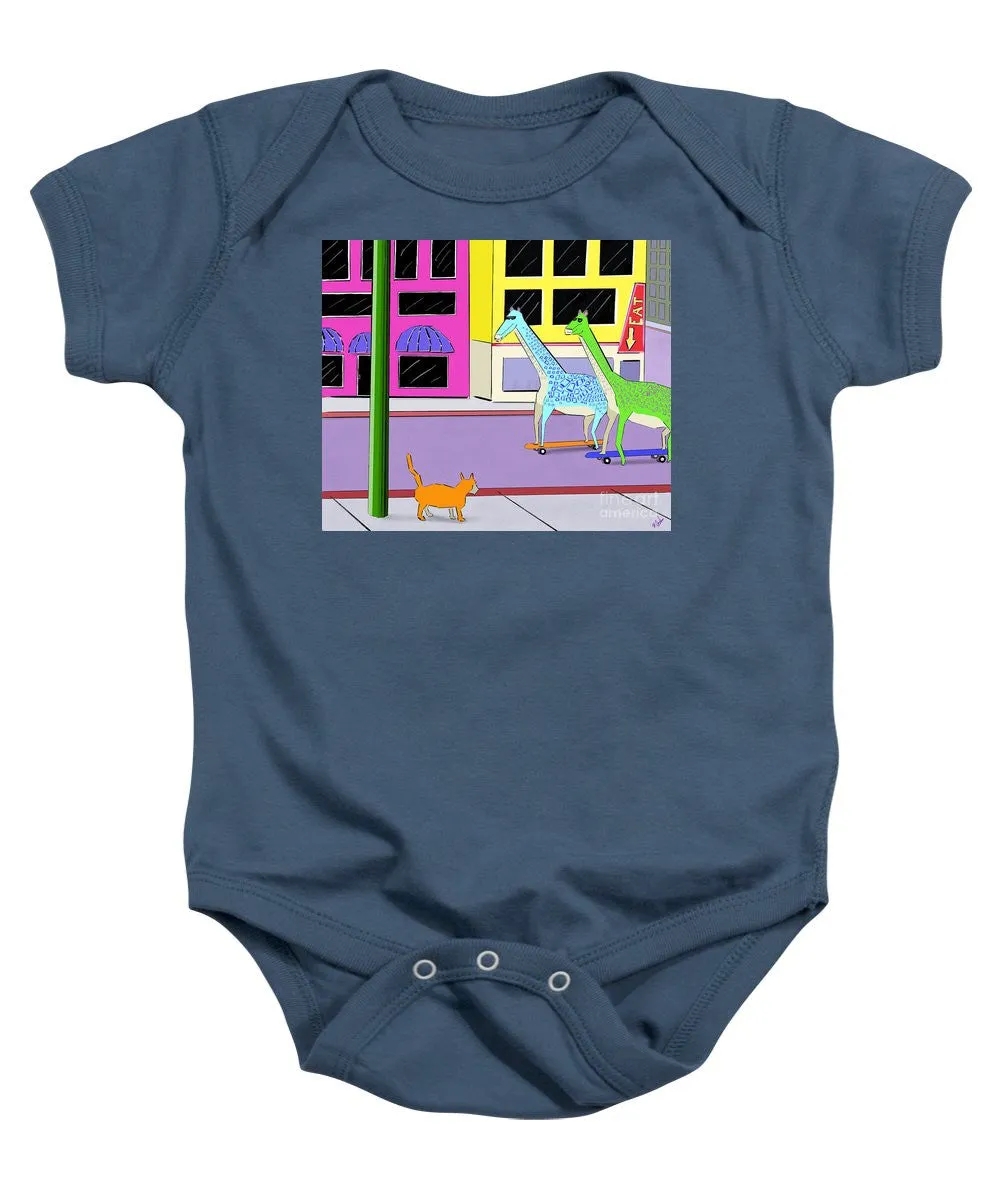 There Were Two Giraffes - Baby Onesie