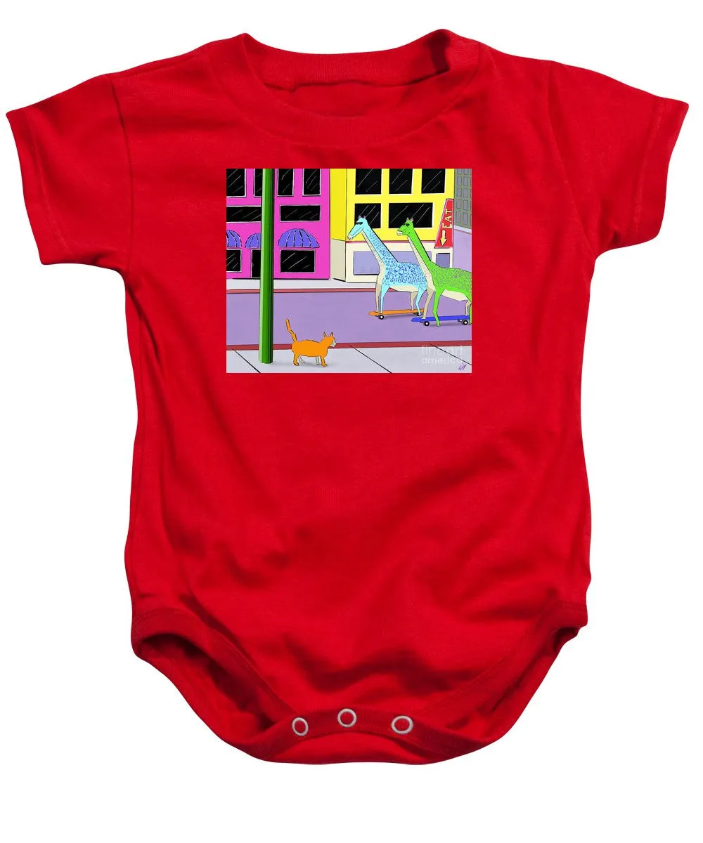 There Were Two Giraffes - Baby Onesie