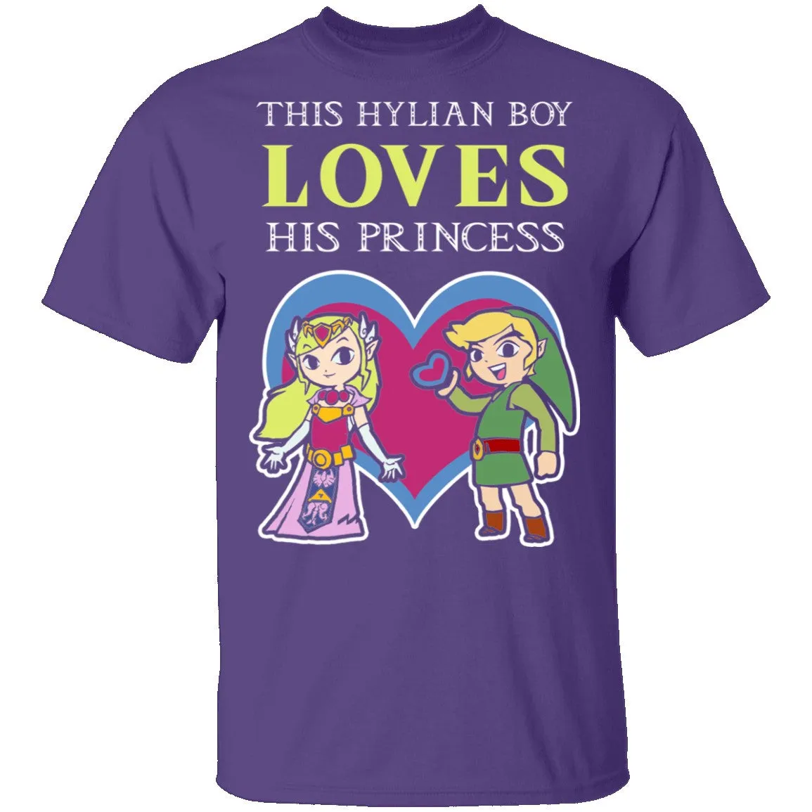 This Hylian Boy Loves His Princess Merge T-Shirt