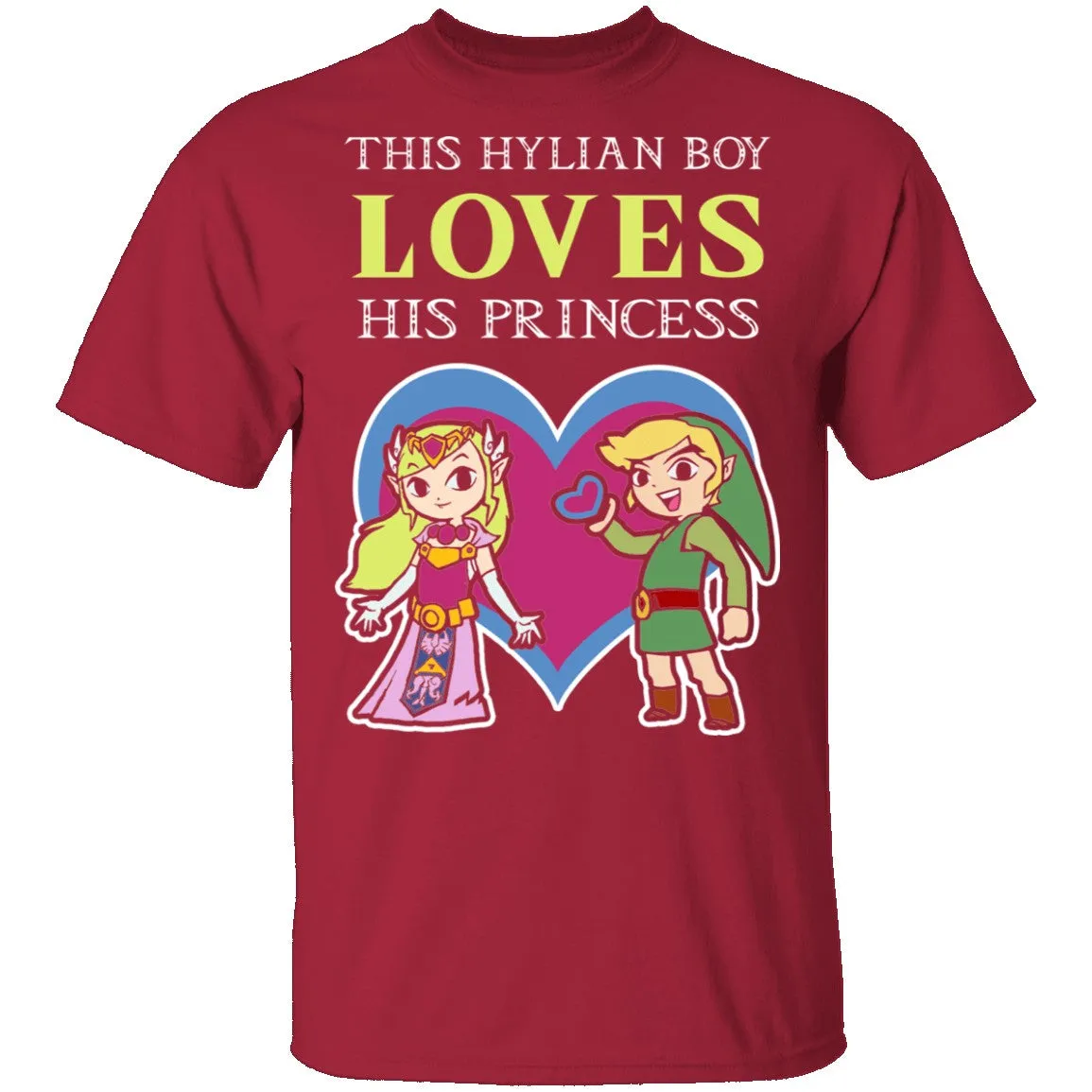 This Hylian Boy Loves His Princess Merge T-Shirt