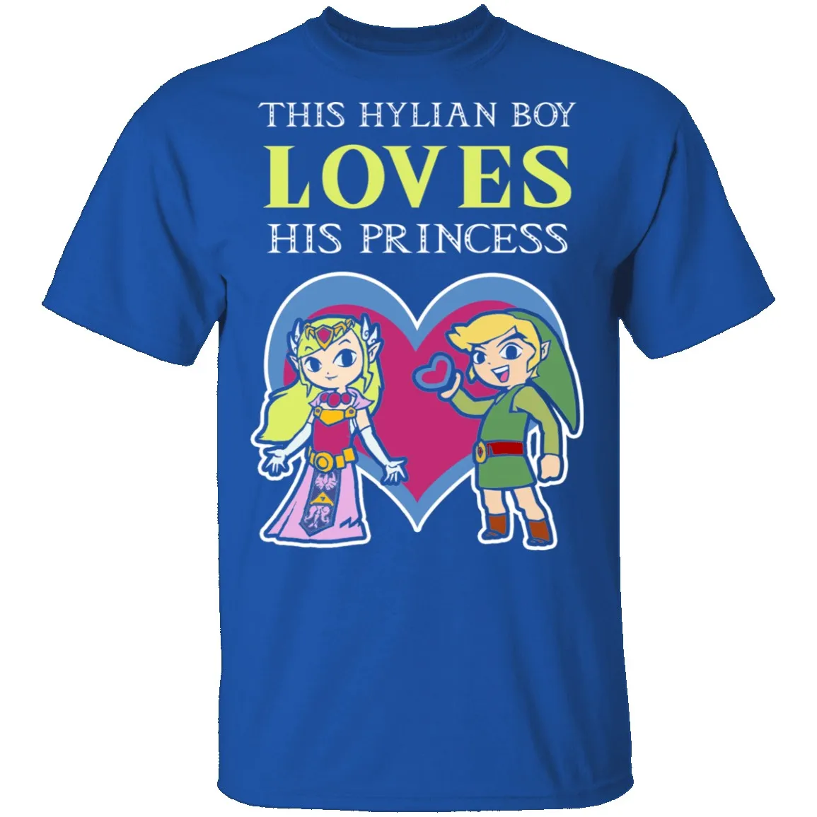 This Hylian Boy Loves His Princess Merge T-Shirt