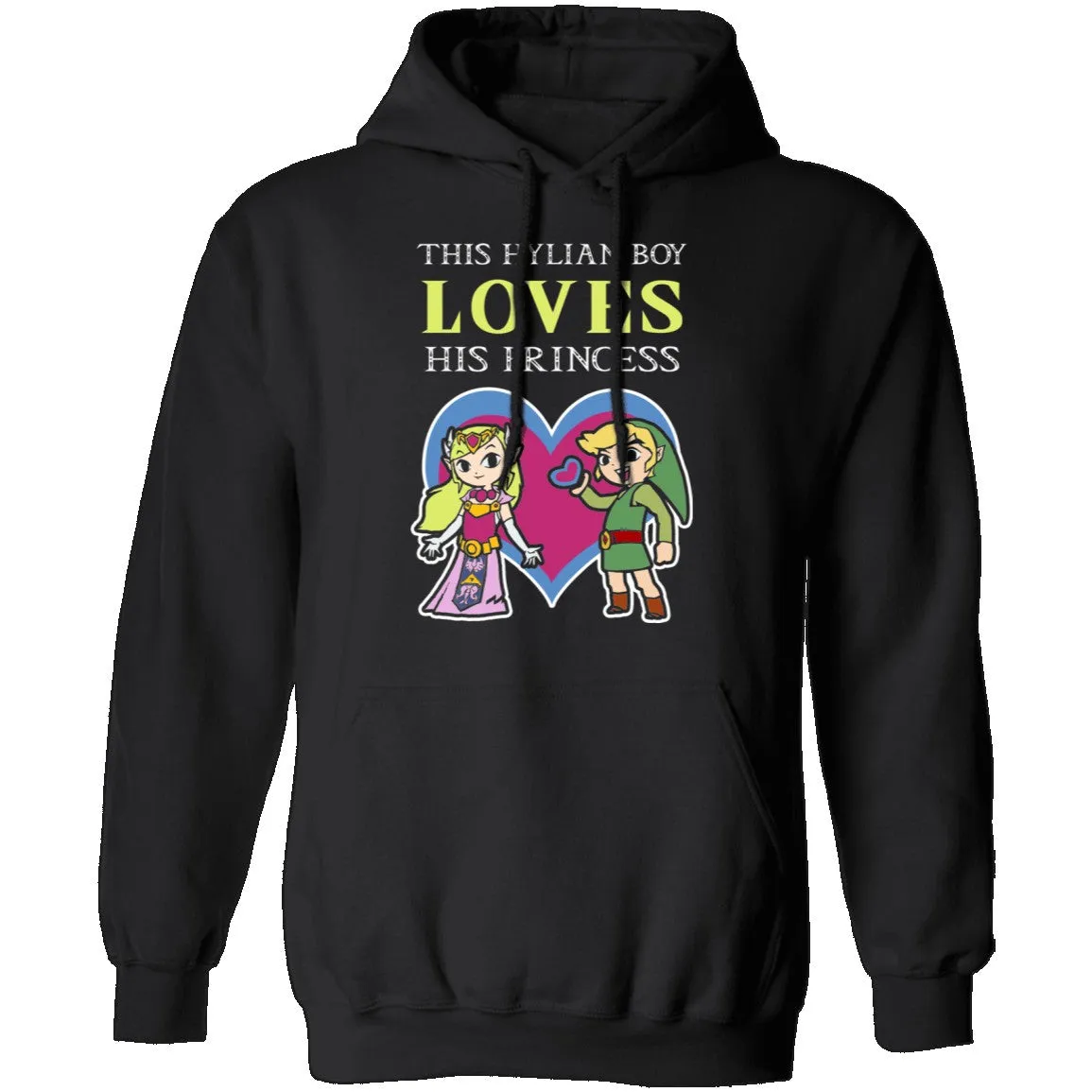 This Hylian Boy Loves His Princess Merge T-Shirt