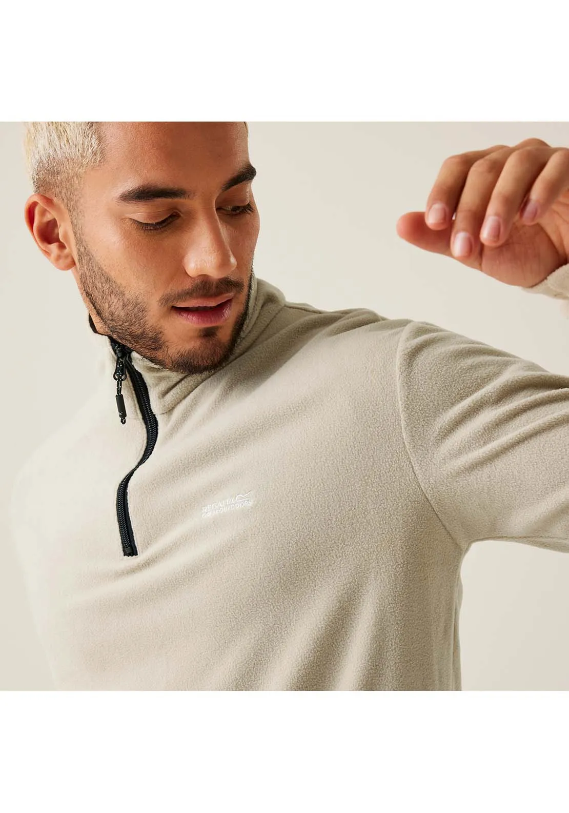 Thompson 1/4 Zip Fleece - Grey