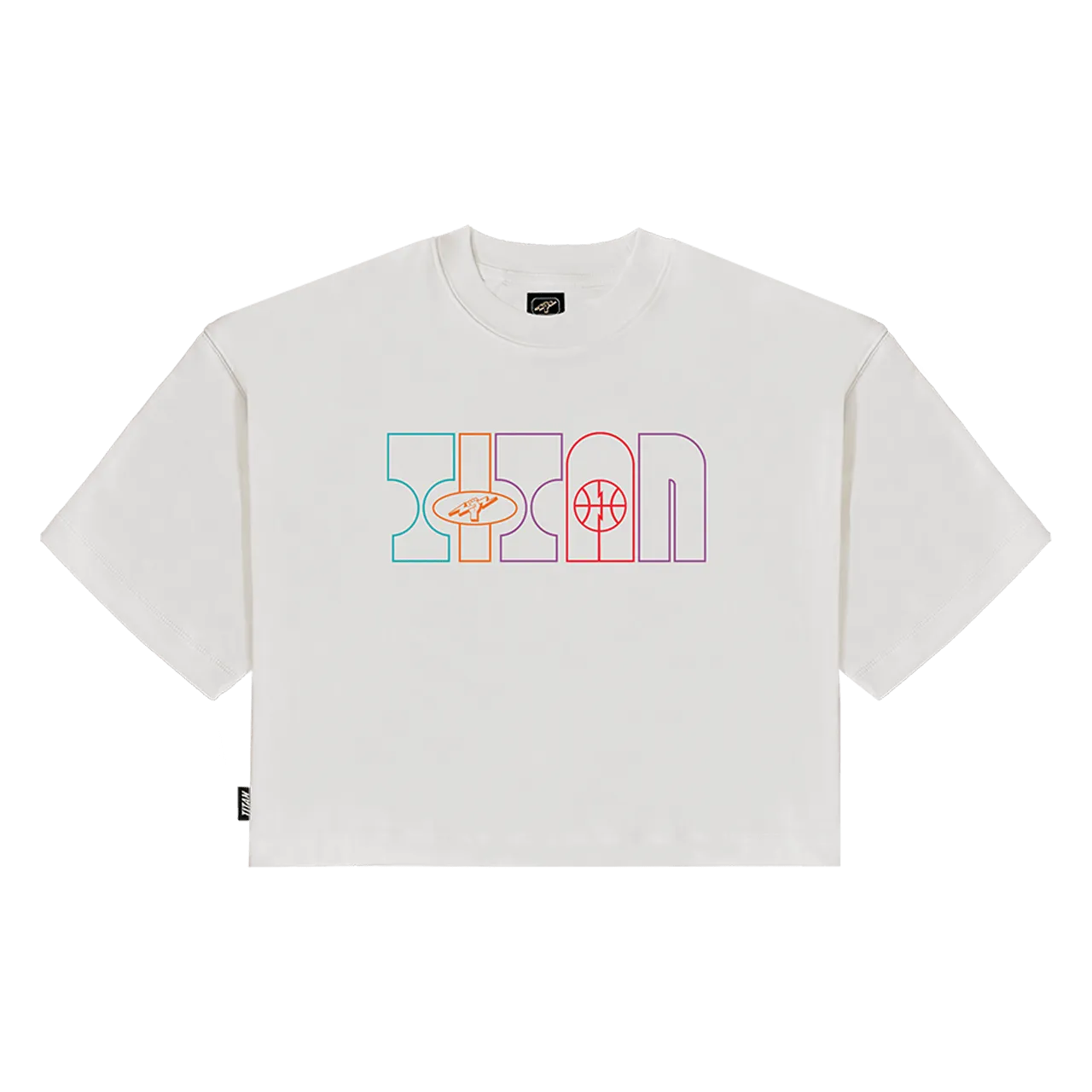 Titan Summer Love Women's Cropped Boxy Tee