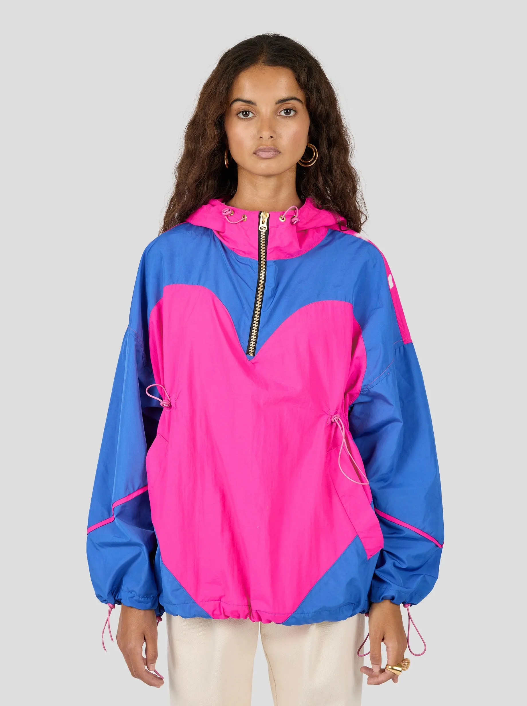 Tony Windjacket for Women in Pacific Stabilo Weave