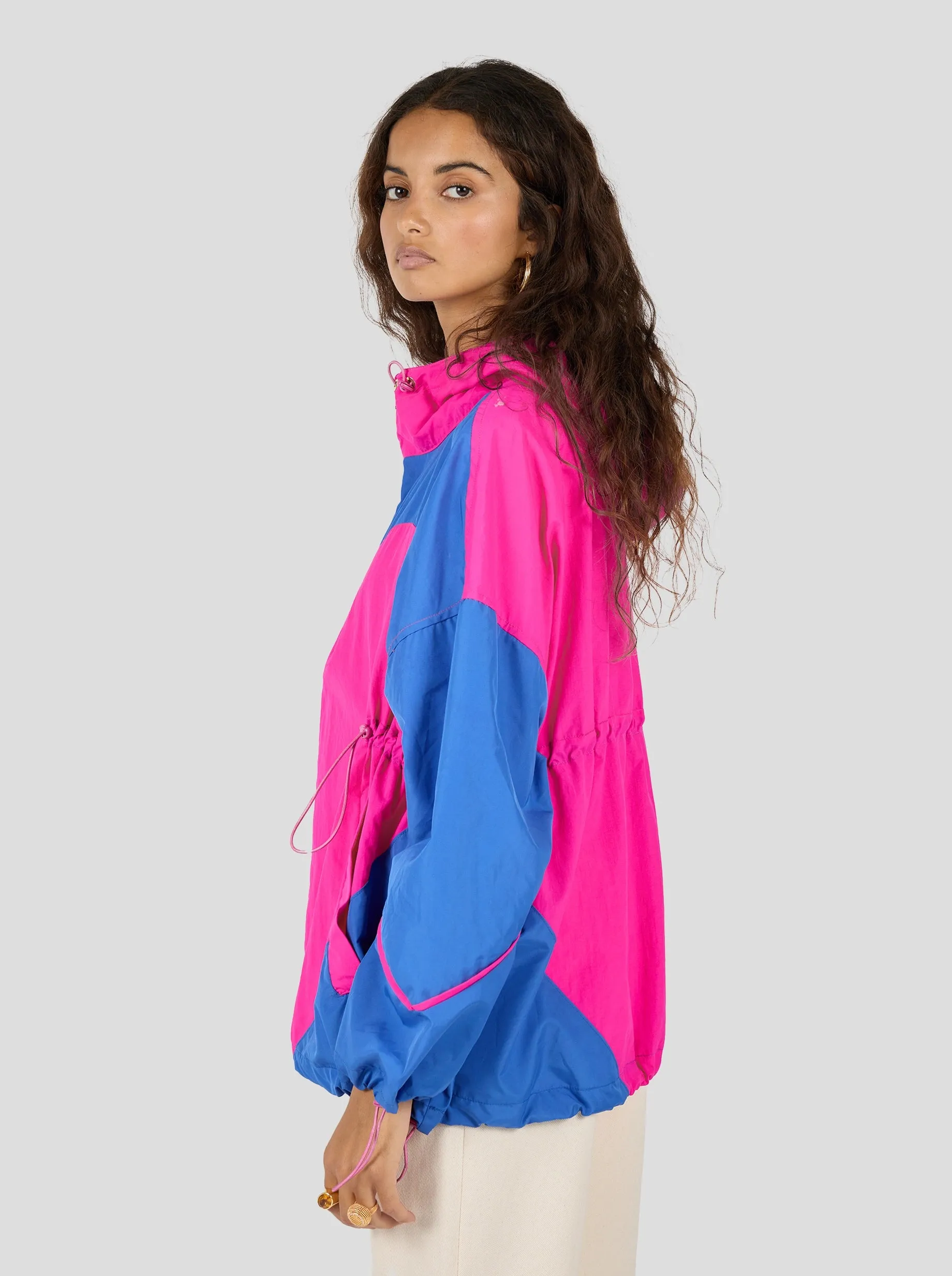 Tony Windjacket for Women in Pacific Stabilo Weave