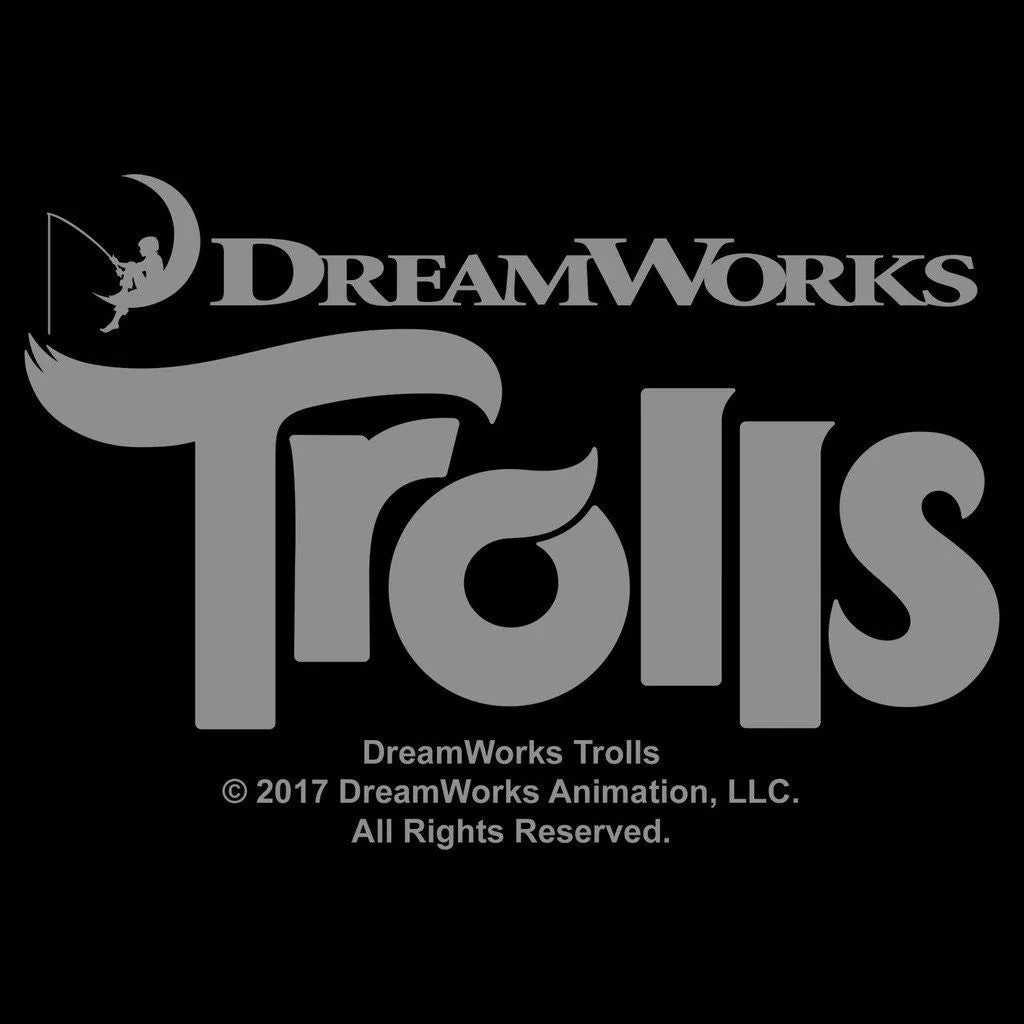 Trolls Use Hug Official Kid's T-Shirt (Black)