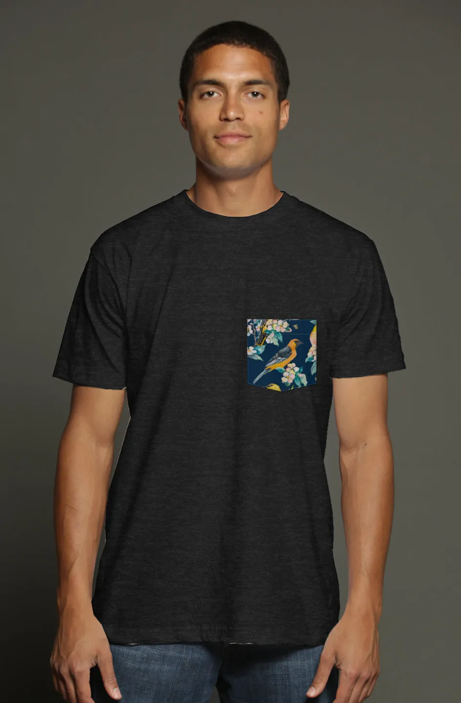 Tropical Oriole Pocket Tee