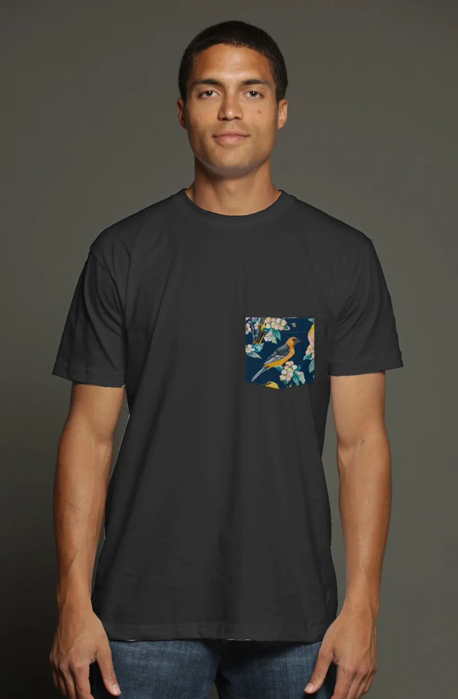 Tropical Oriole Pocket Tee
