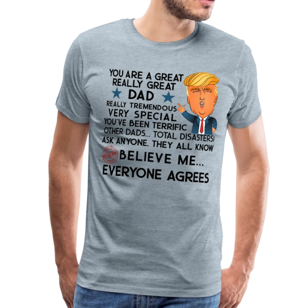 Trump Dad Men's Premium T-Shirt (Ck1868)