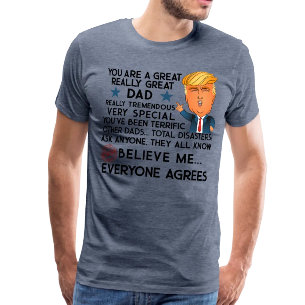 Trump Dad Men's Premium T-Shirt (Ck1868)